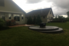 Turf Repair after Patio Installation