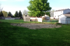 Turf Repair in Backyard