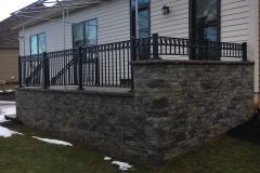 Porch with Railing
