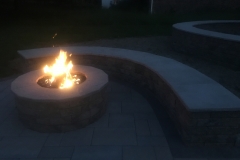 Fire Feature and Seat Wall