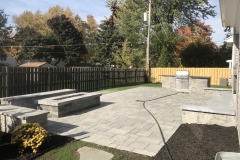 Fire Feature and Seat Wall 8