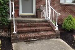 Front Steps Before