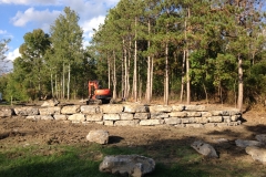 Boulder Wall Construction