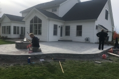 Patio Installation Finishing Touches