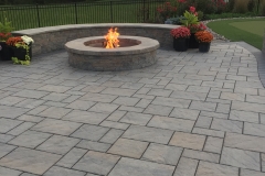 Fire Feature and Seat Wall 3