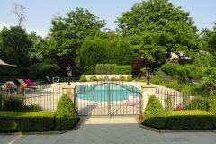 Pool with Landscape
