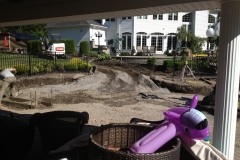 Elma Patio During Construction